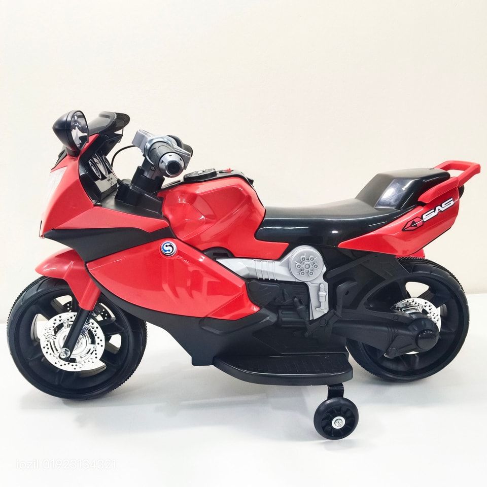 Rechargeable BMW Mini Bike for Kids- Red