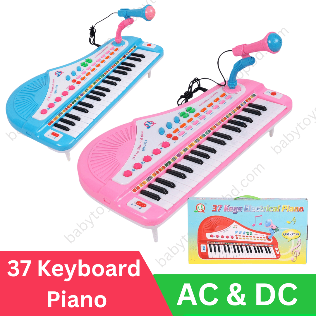 37 Keys Electronic Keyboard Piano Musical Toy with Microphone for Children