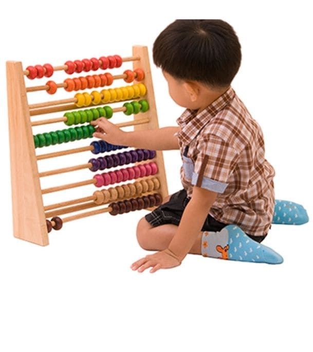 Wooden Abacus for Kids Math Educational & Counting