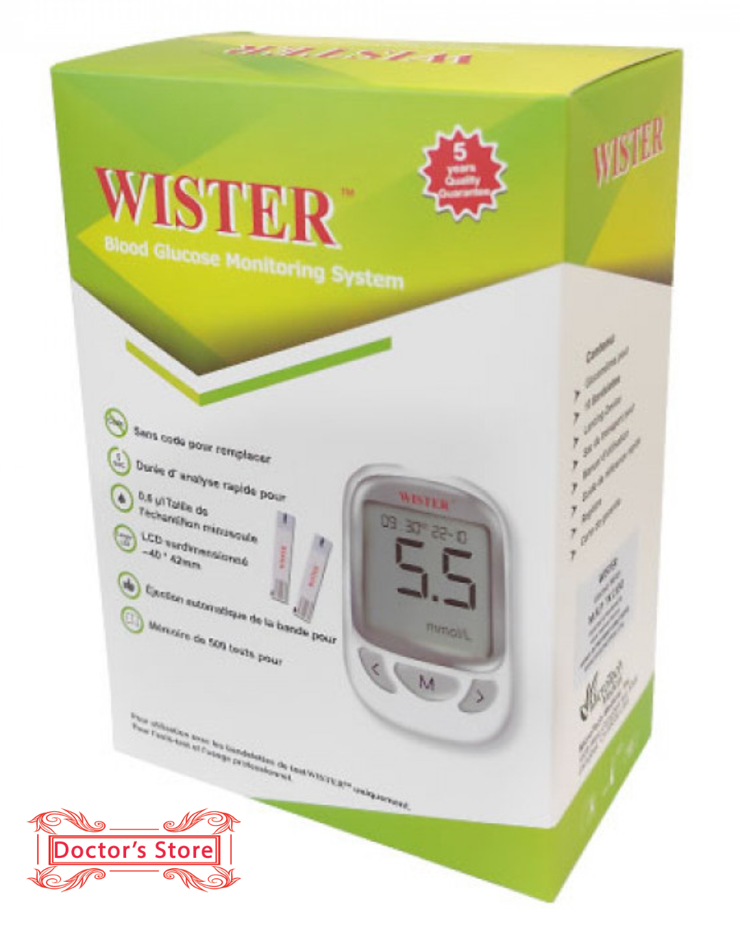 Wister Glucometer Blood Glucose monitor System