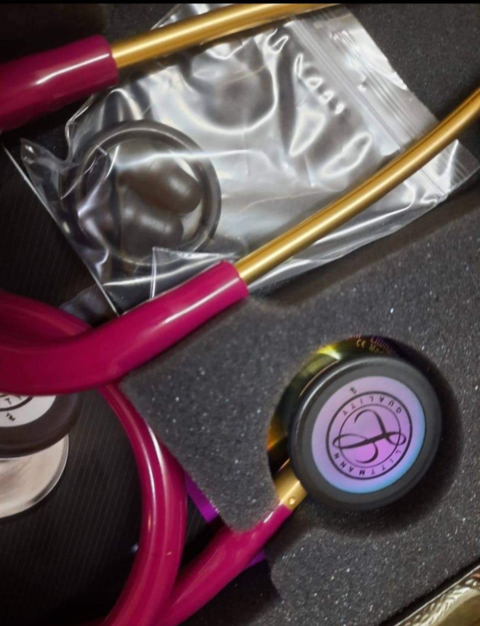 Littmann Classic III Raspberry Stethoscope