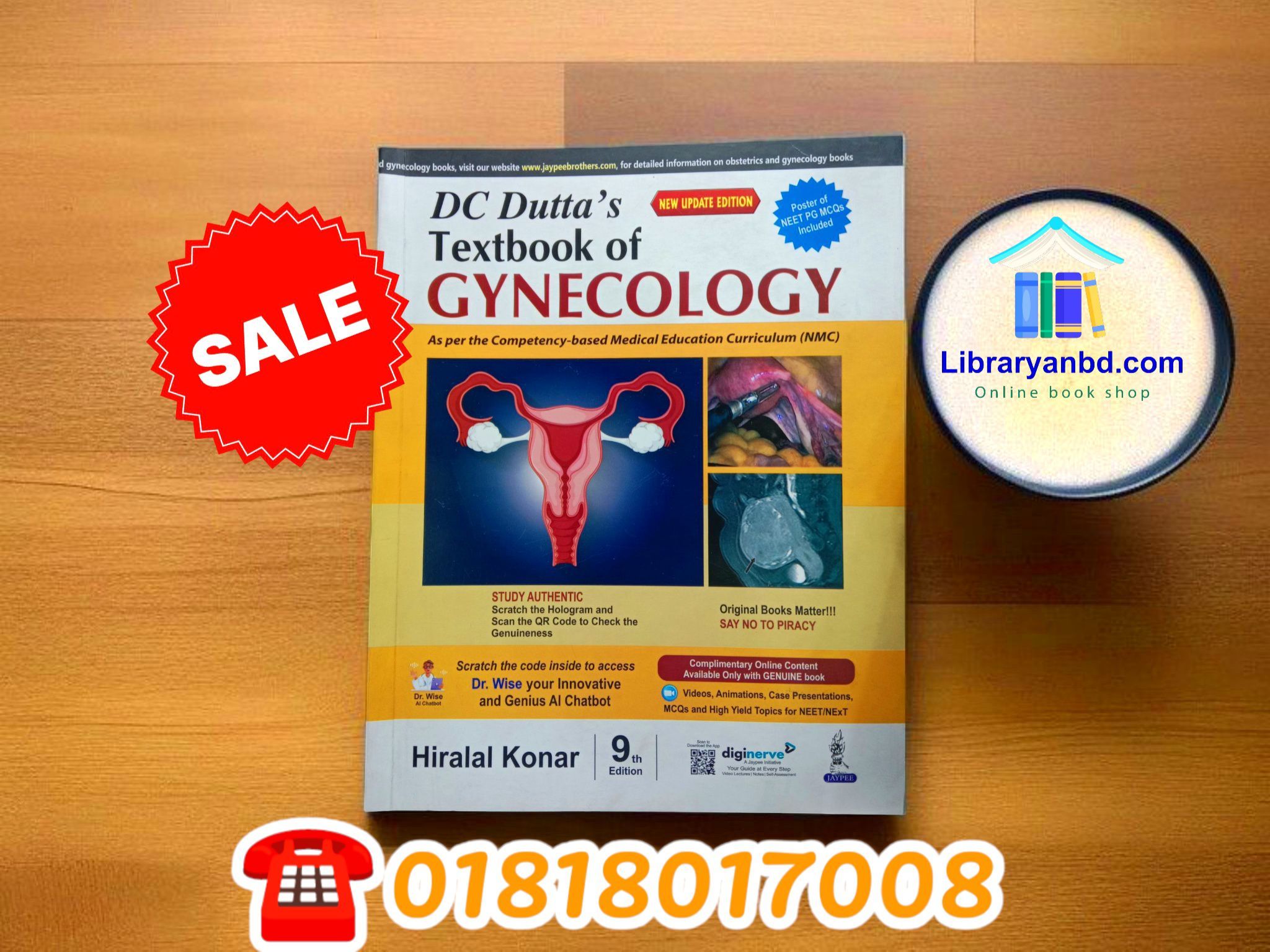 DC Dutta's Textbook of GYNECOLOGY 9th/ Edition