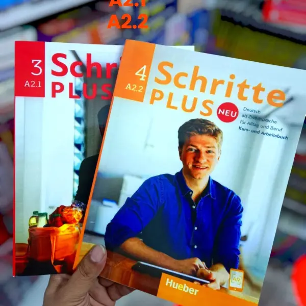 German Languge Schritte Plus neu A2.1 & A2.2