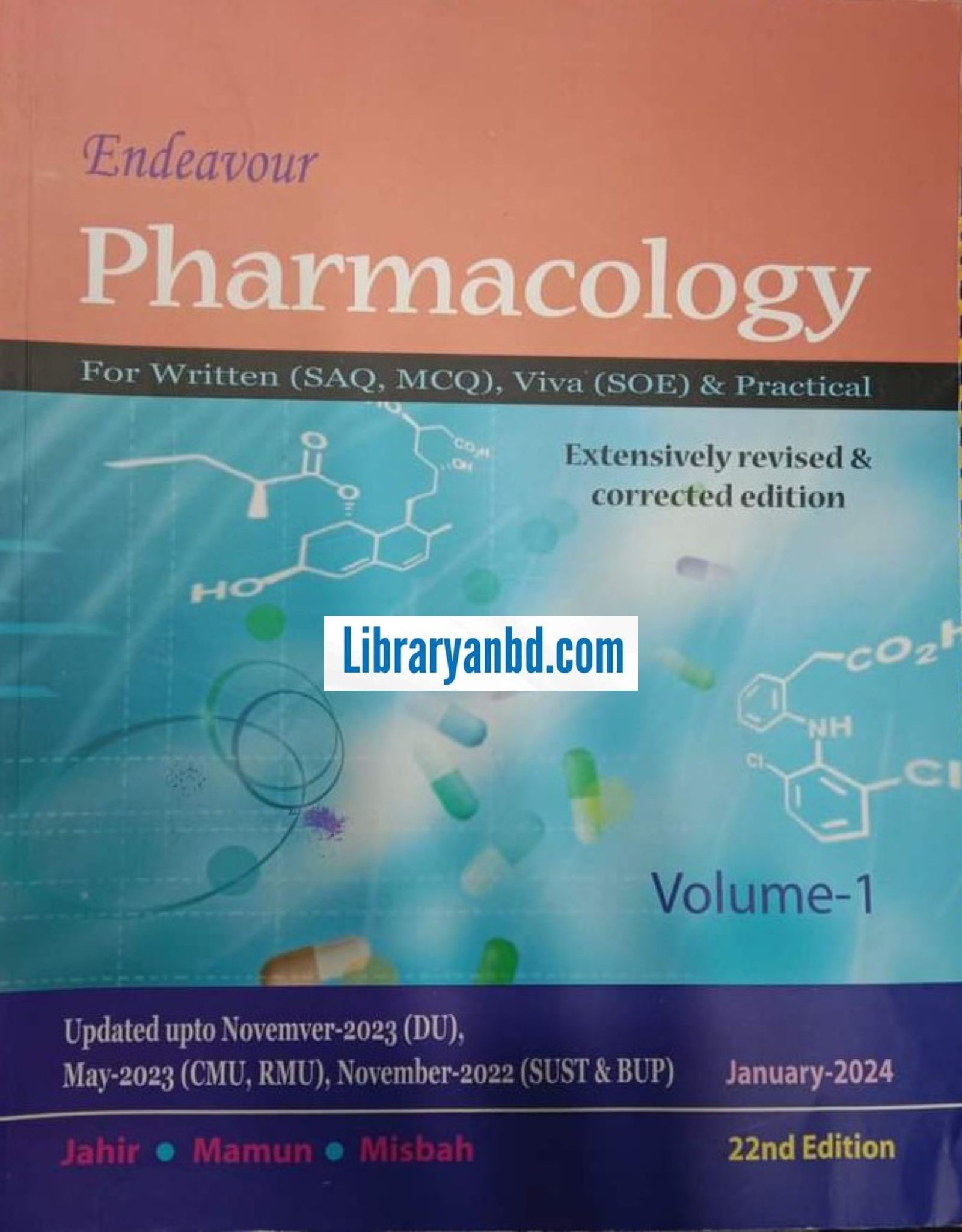 Endeavour  Pharmacology New Edition 2024