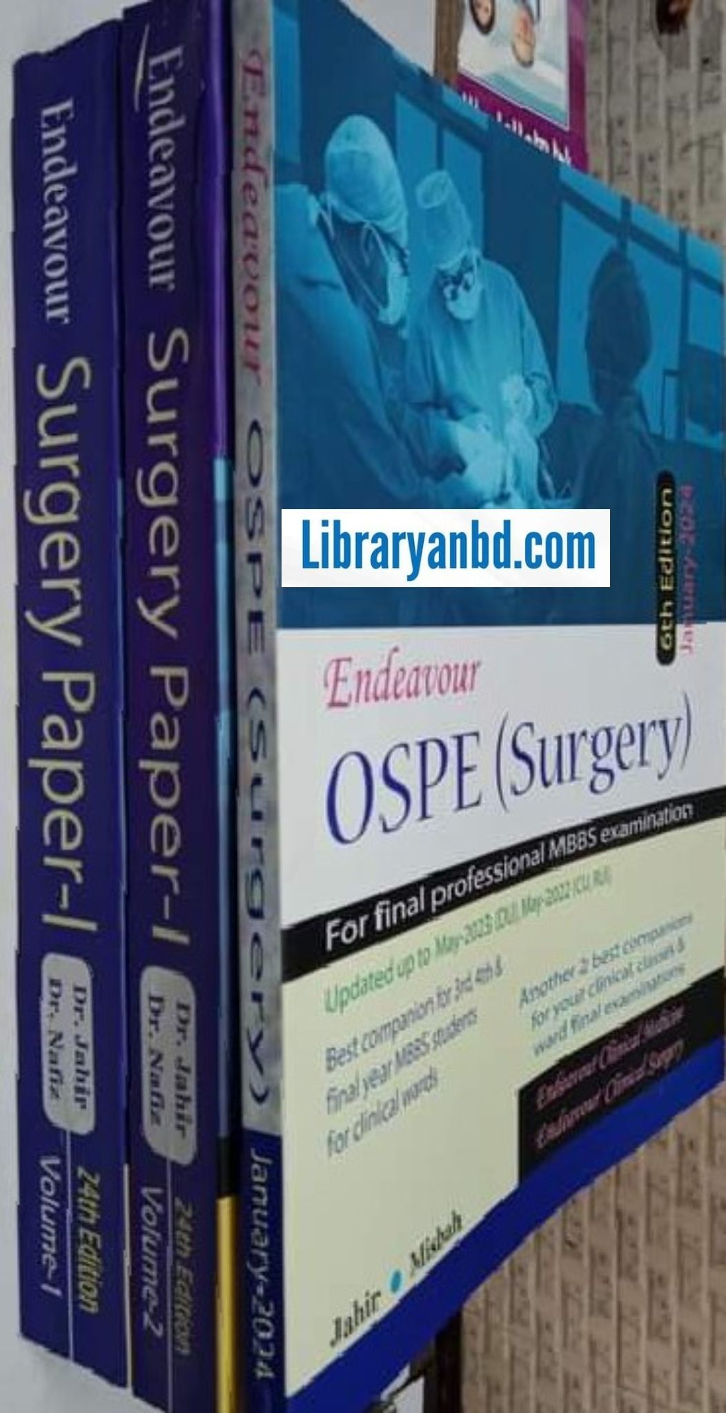 Endeavour Surgery Paper 1 Volume 1,2 & OSPE (Surgery)