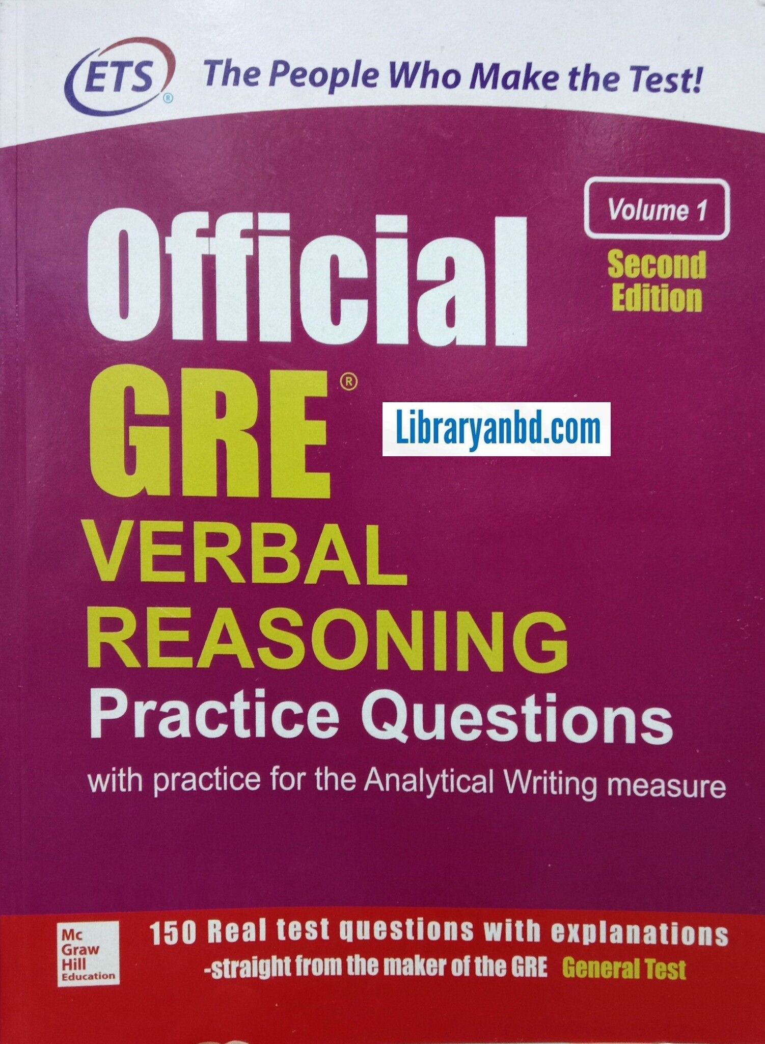 Official GRE VERBAL REASONING Practice Questions