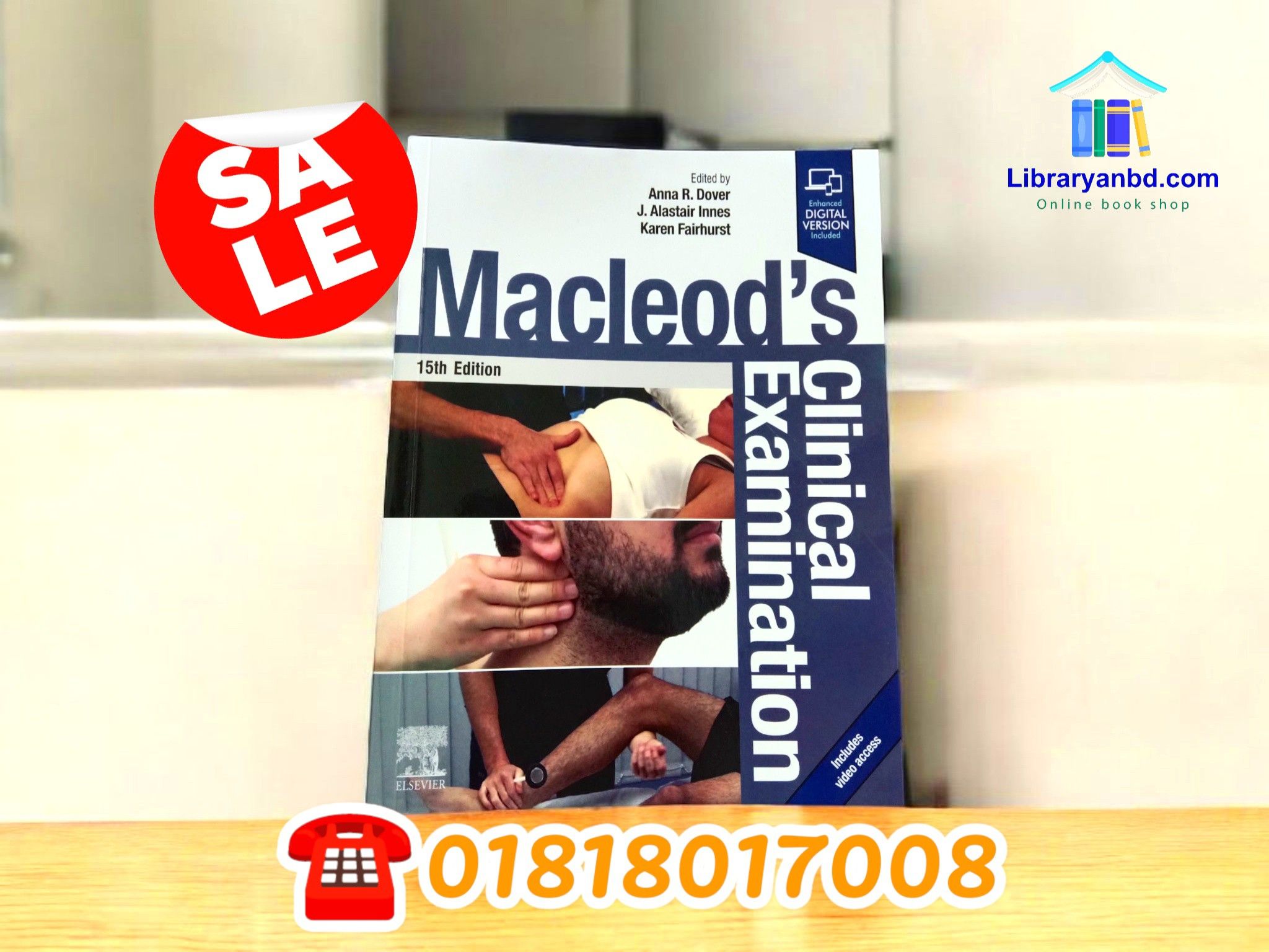 Macleod's 15th/E Clinical Examination Full colour