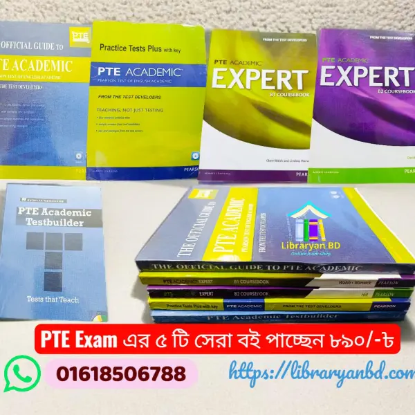 PTE Exam Speacial 5 Pcs books