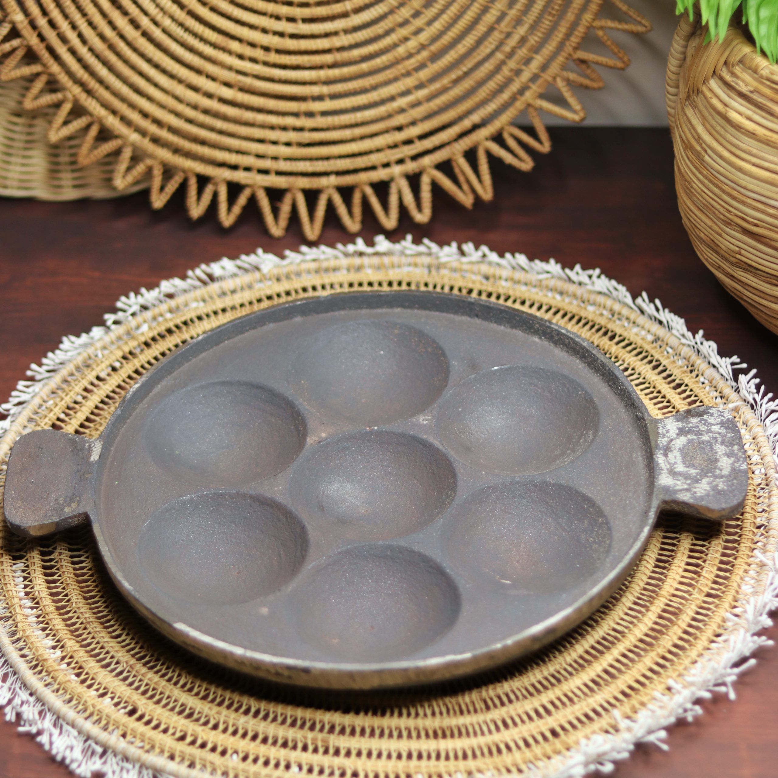 চিতই পিঠার তাওয়া ৭ খোপ