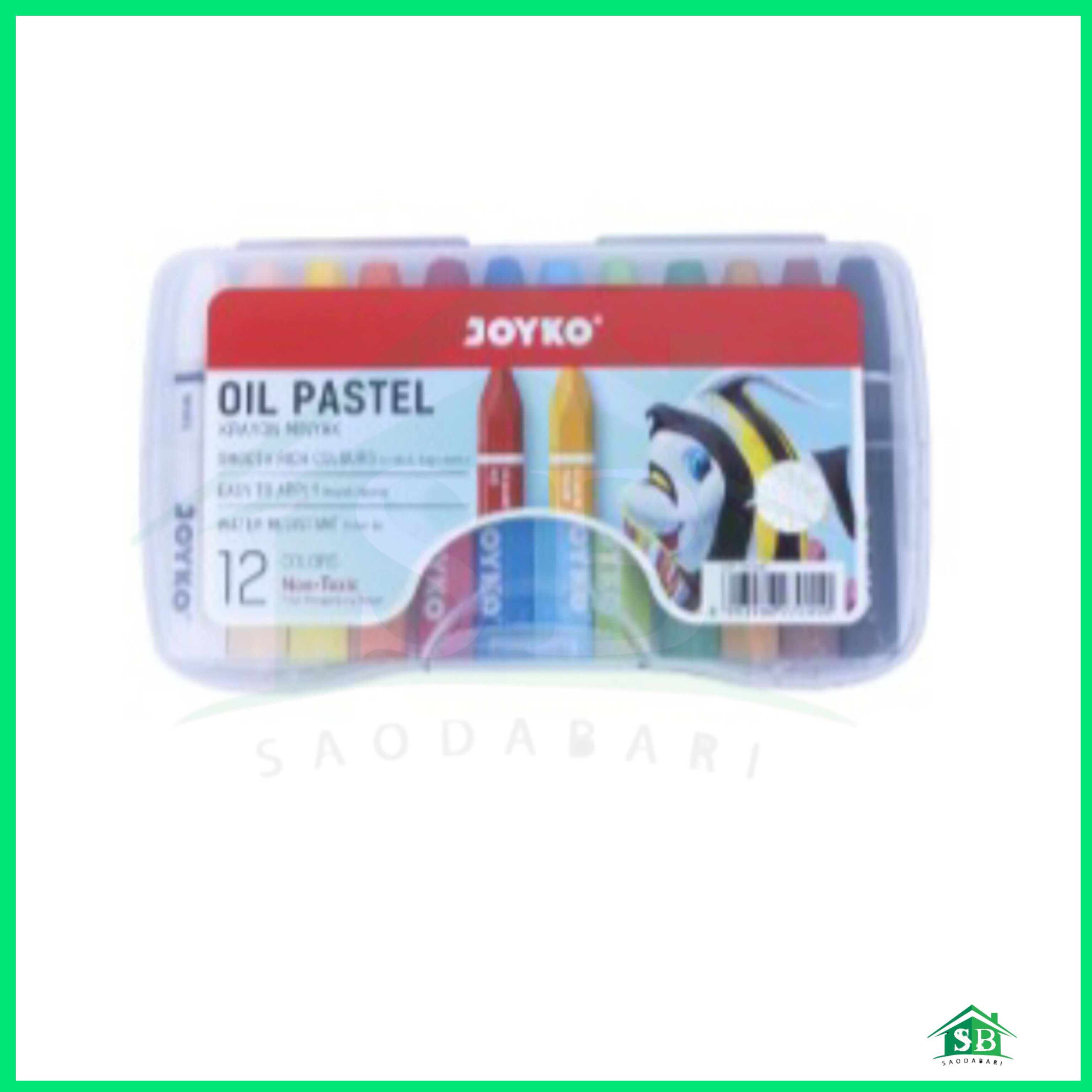 Joyko TiTi  Oil Pastel 12 colours