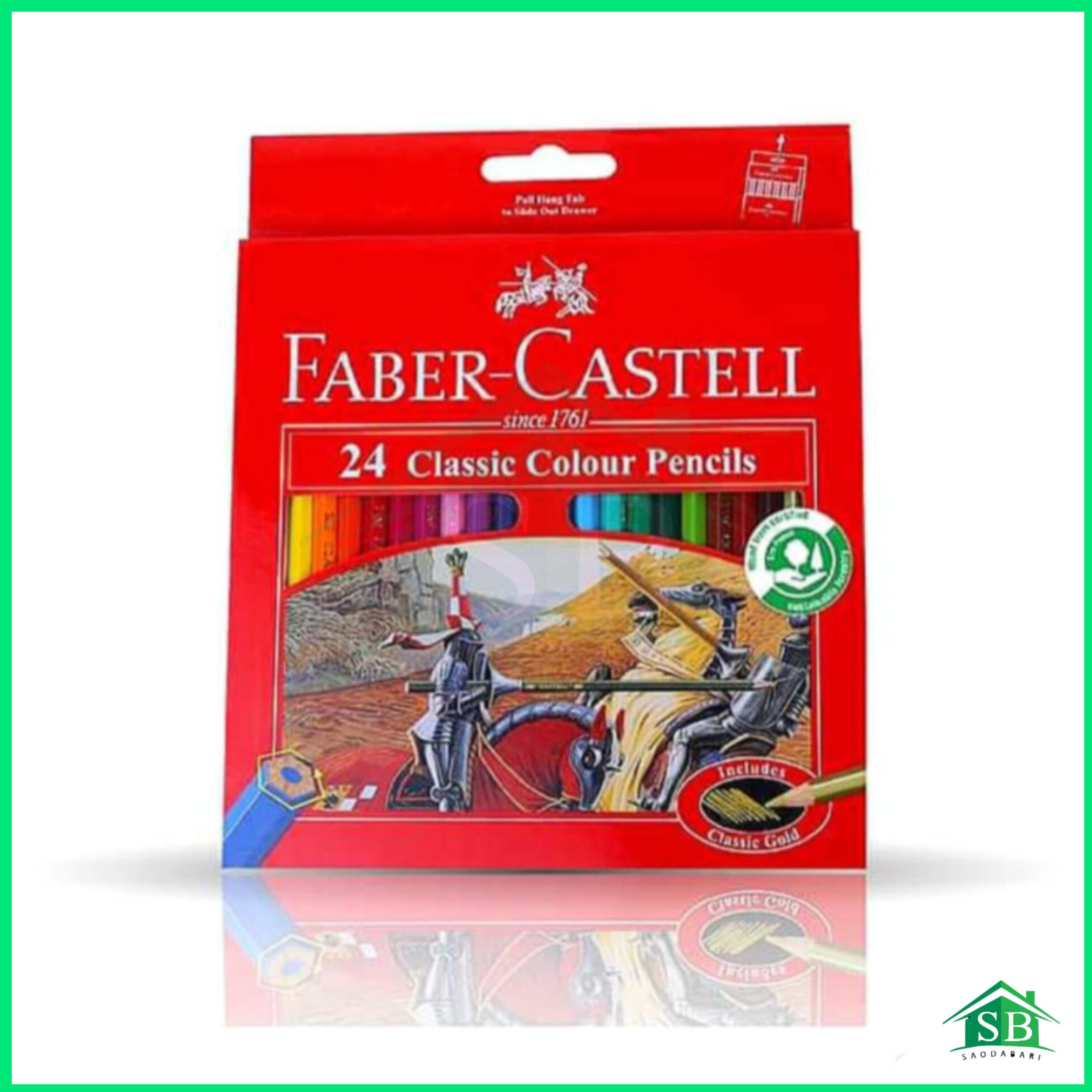 Faber-Castell Classic Color Long Pencils -24 pis