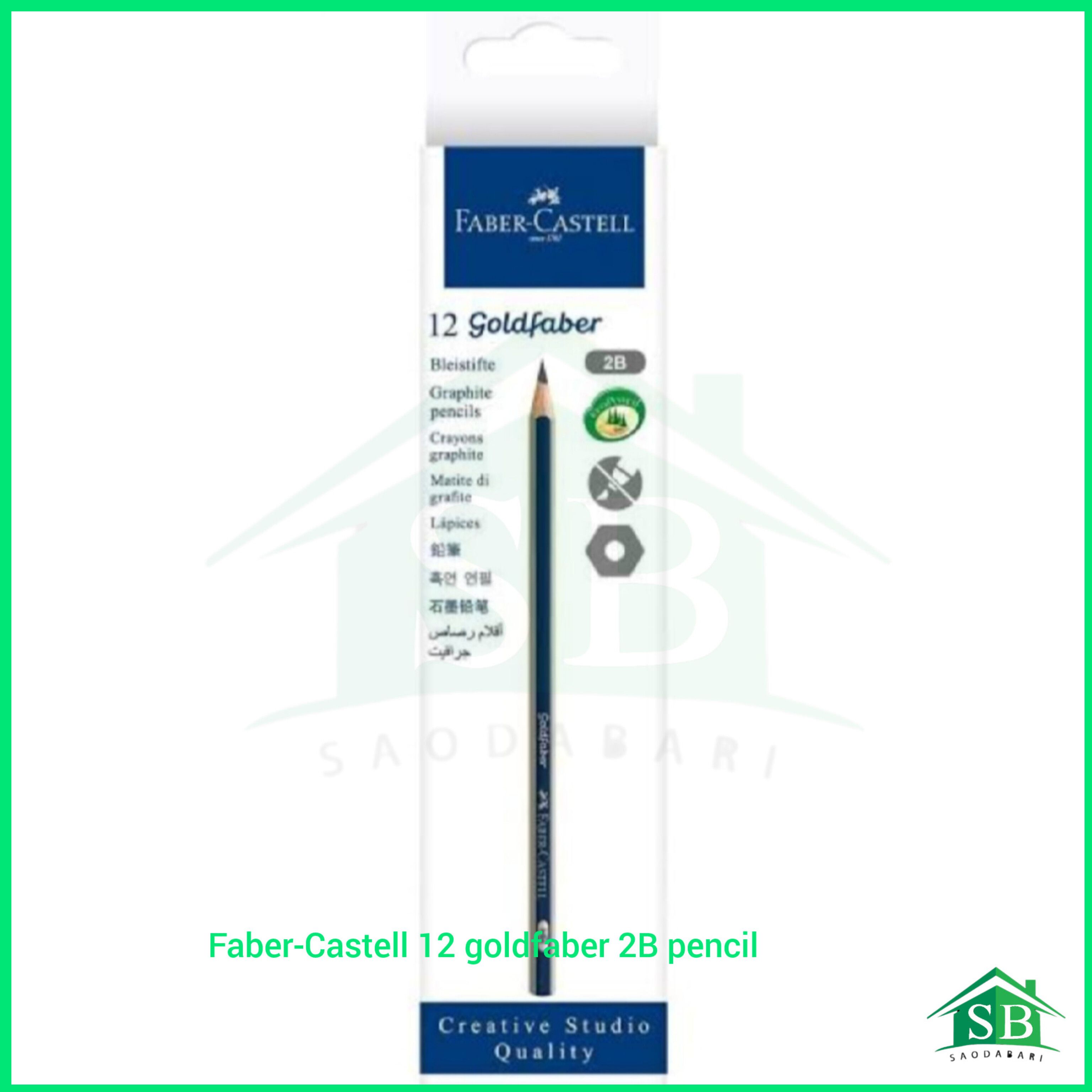 Faber-castell goldfaber 2B 12 pis