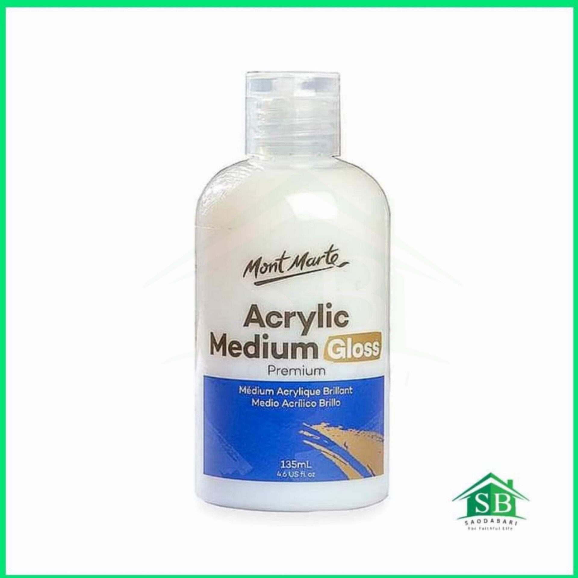 Mont Marte Acrylic Medium Gloss 135ml