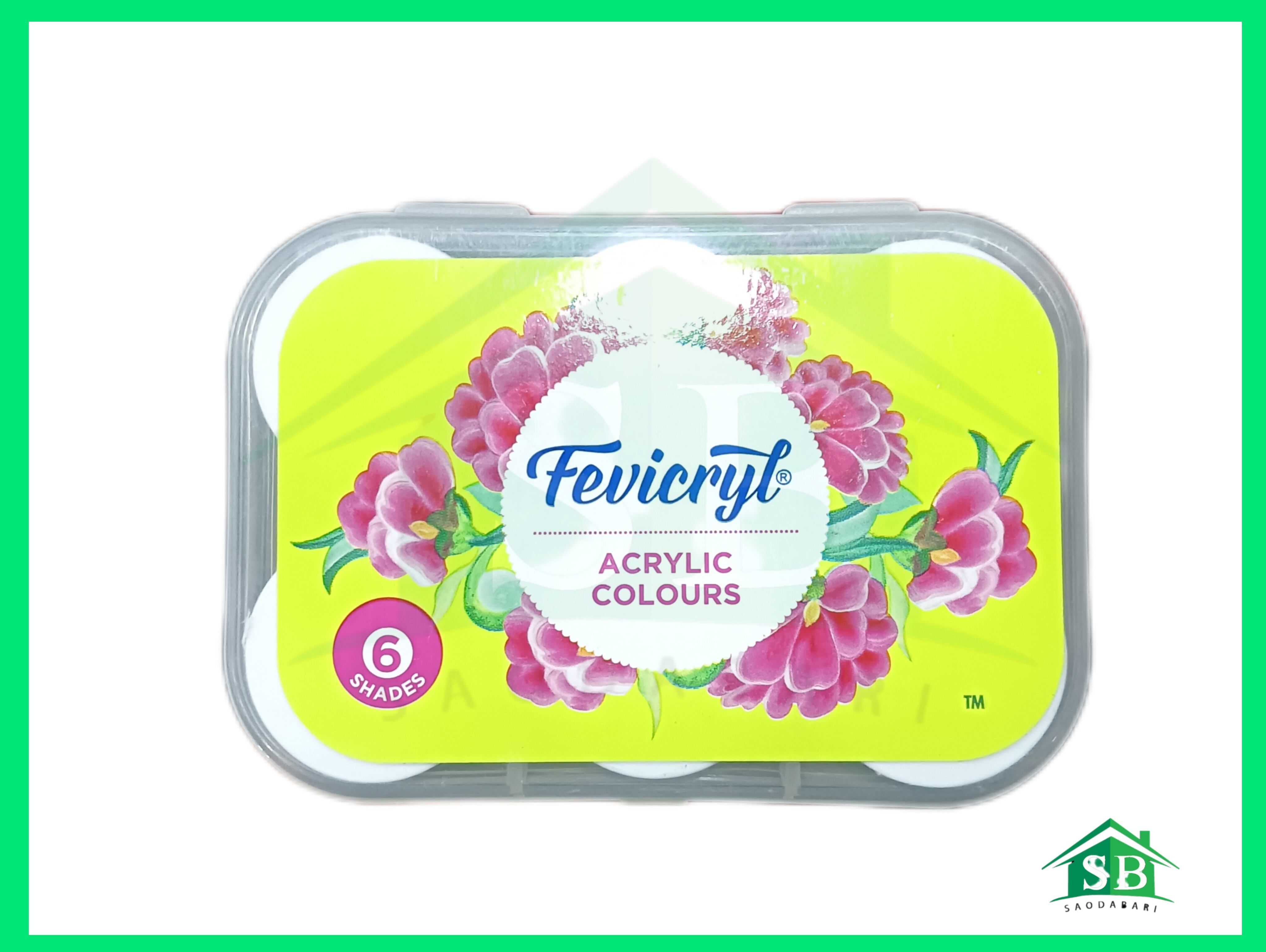 Fevicryl Acrylic glass Colours