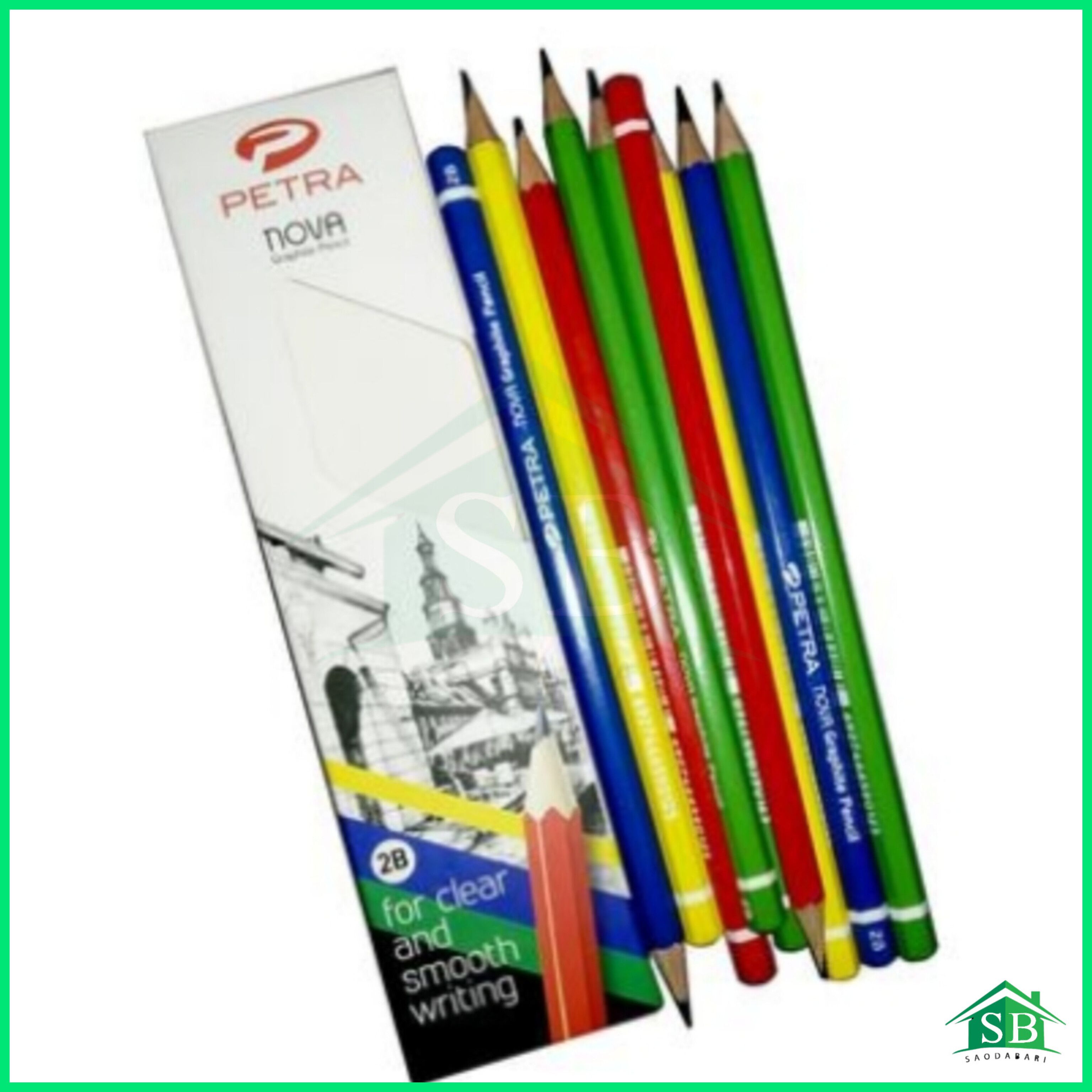 Petra nova graphite pencil 2B 12pcs