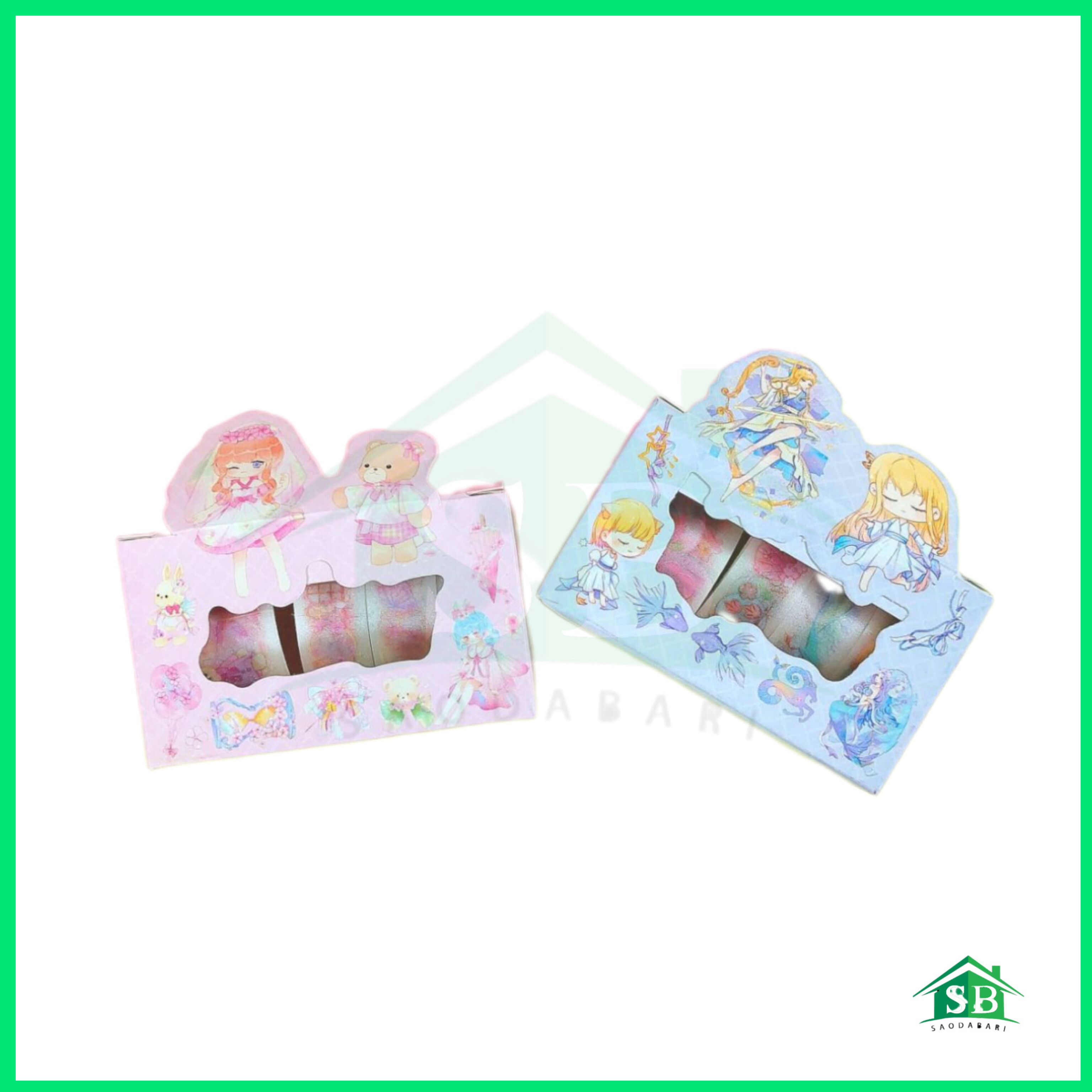 Washi Design Tap Box