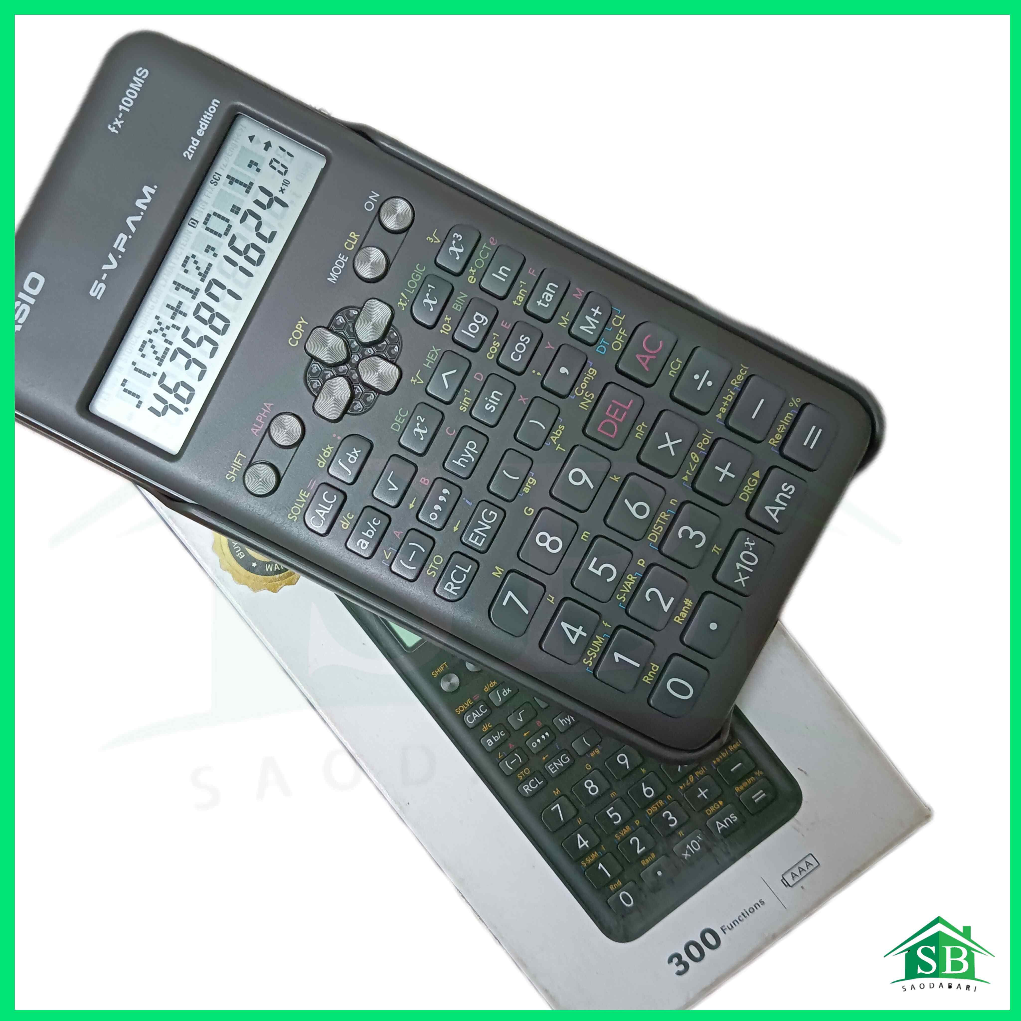 Casio Scientific Calculator FX-100MS 2nd Edition