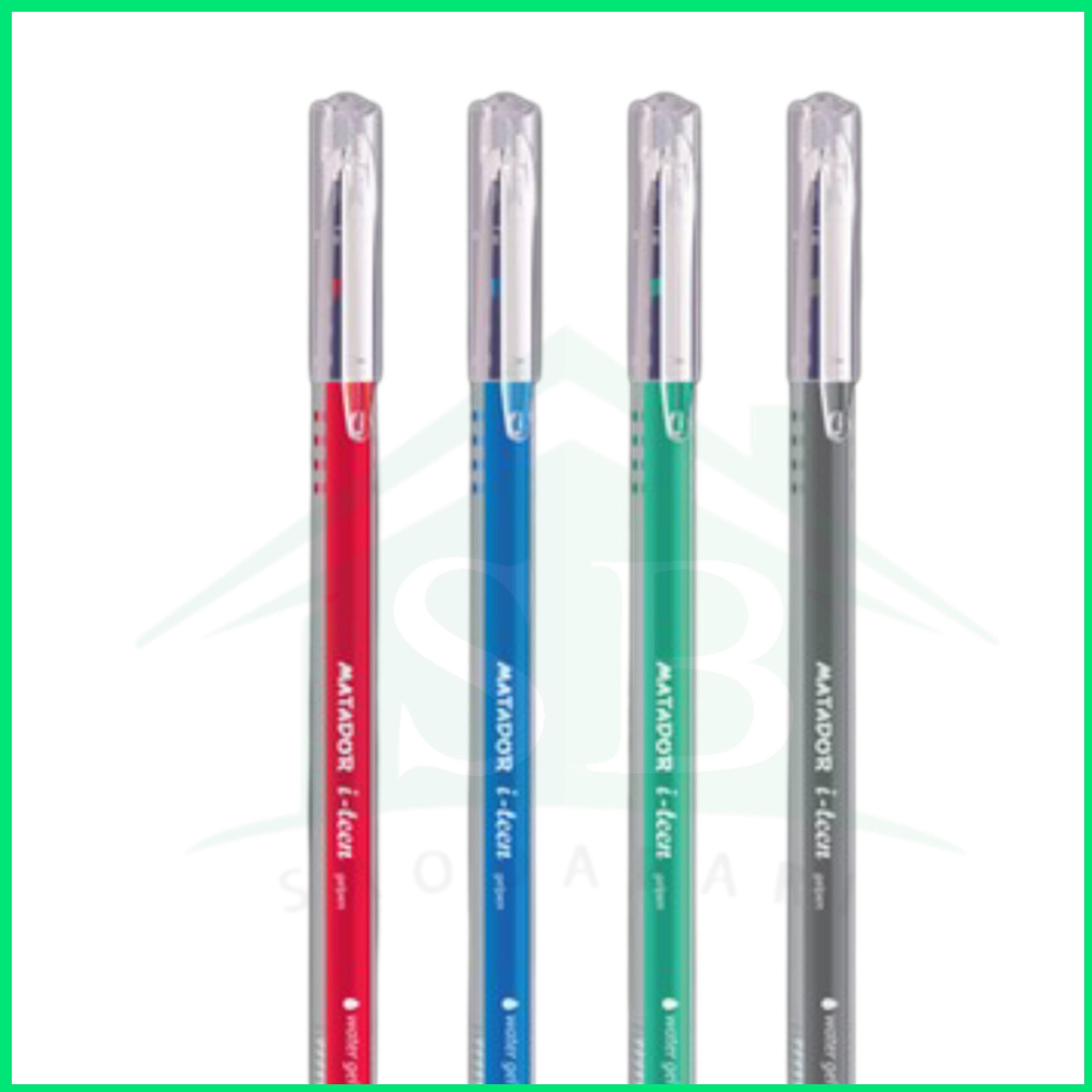 Matador i-tean gelpen 4colour 4 pack(Red-1,Green-1,Black-1,Blue-1)