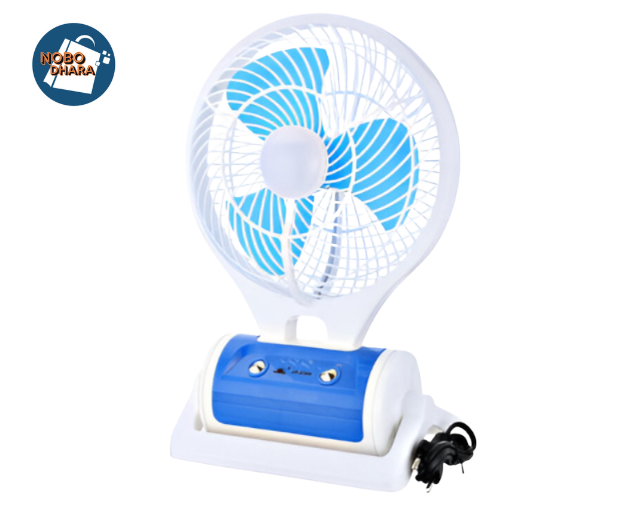 Jr-5588 RECHARGEABLE FAN WITH LED LIGHT...