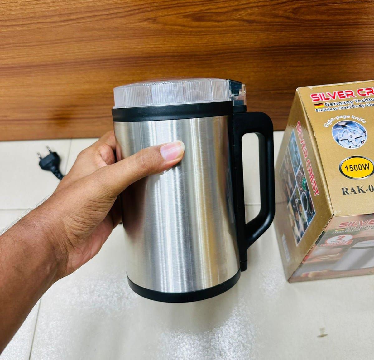 Silver Crest Electric Grinder