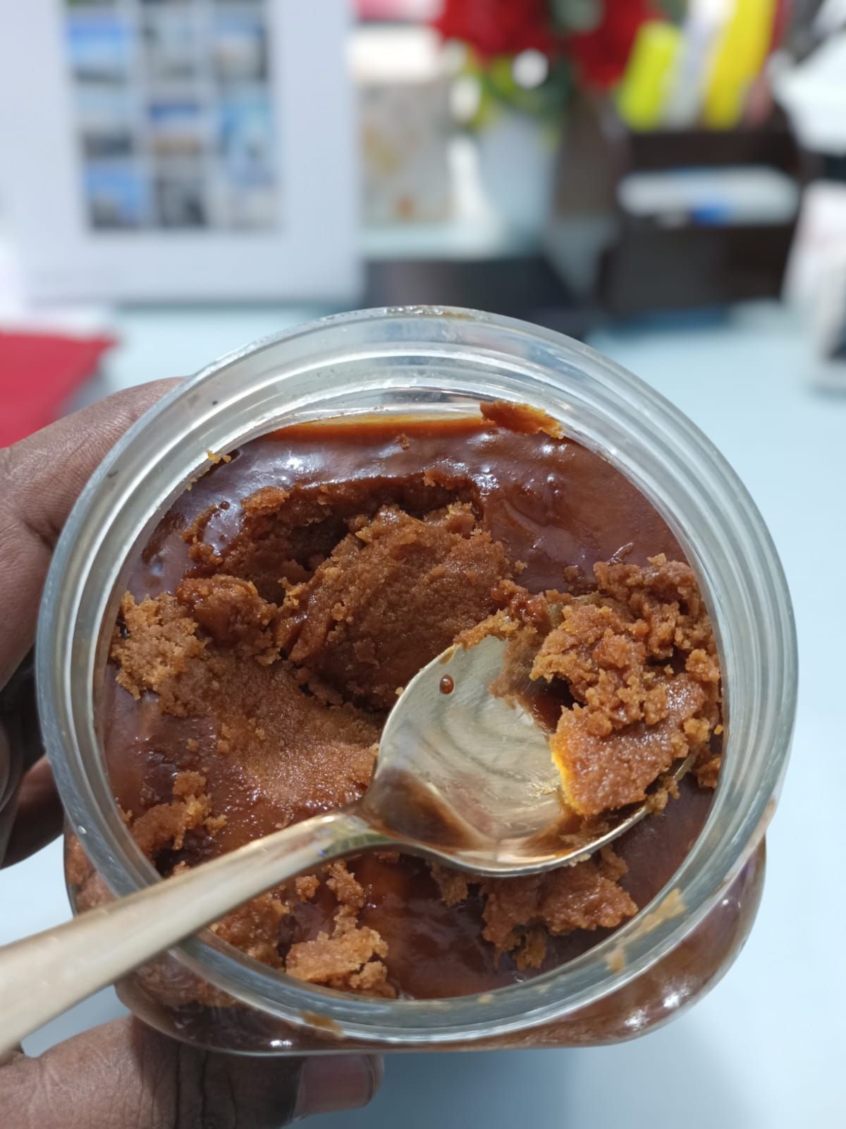 খেজুরের বীজ(চকলেট) গুড়