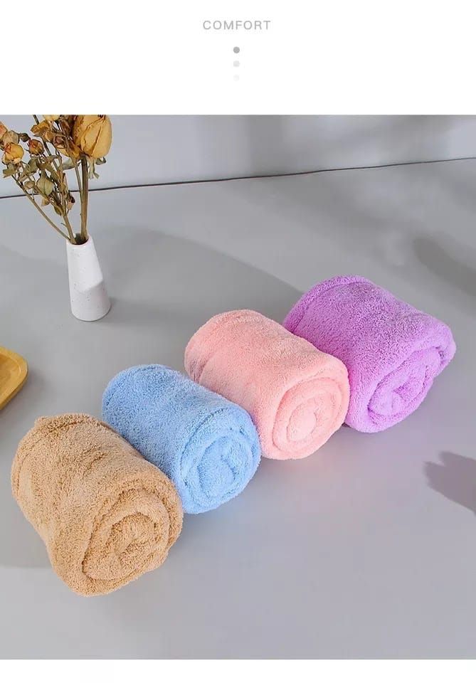 Super Soft Microfiber Hair Towel