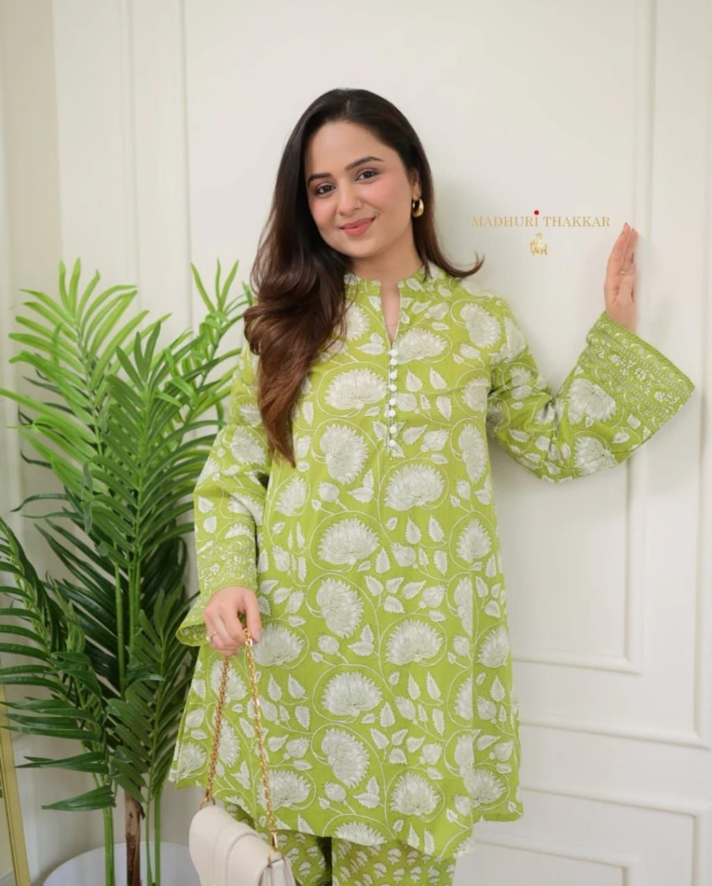 Indian Floral Co-ord Set