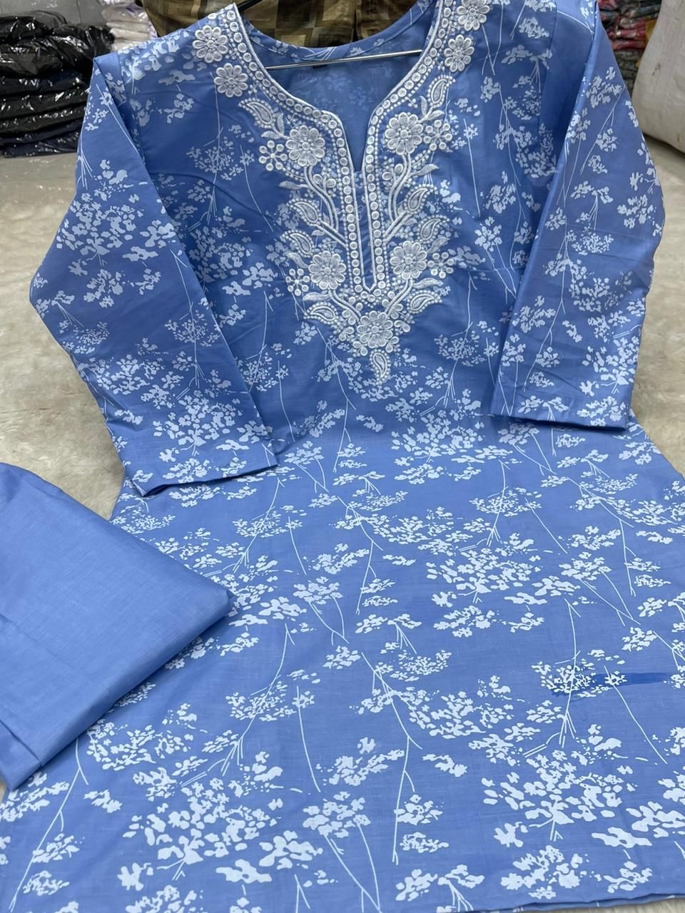 Embroidery Readymade Three Piece