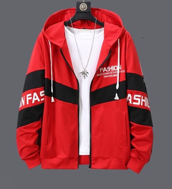 New Stylish Zipper Type Hoodie For Men