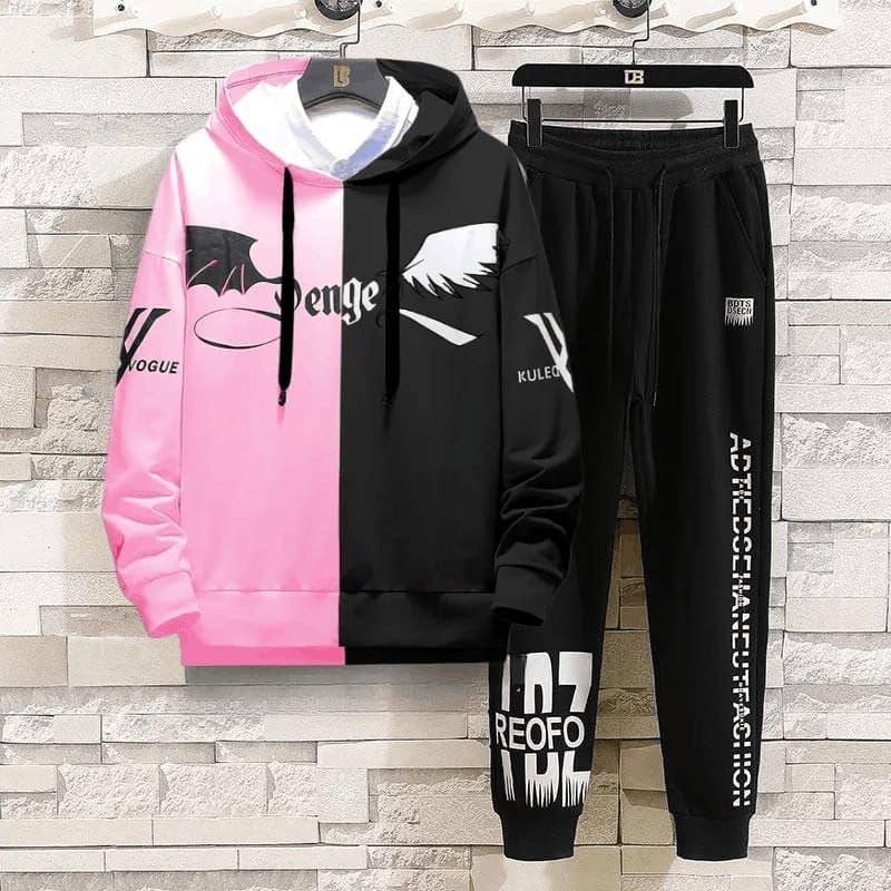 Stylish Hoodie with pant set for men and women