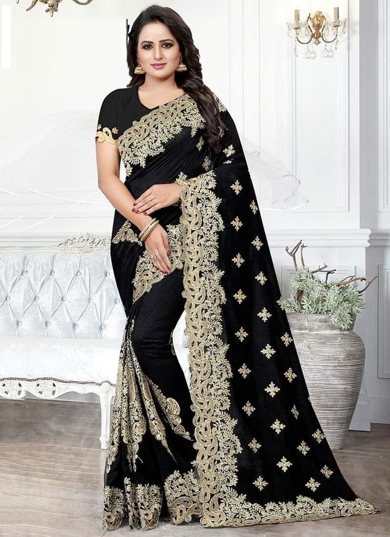 Indian Jorjet Shari with Blouse Piece