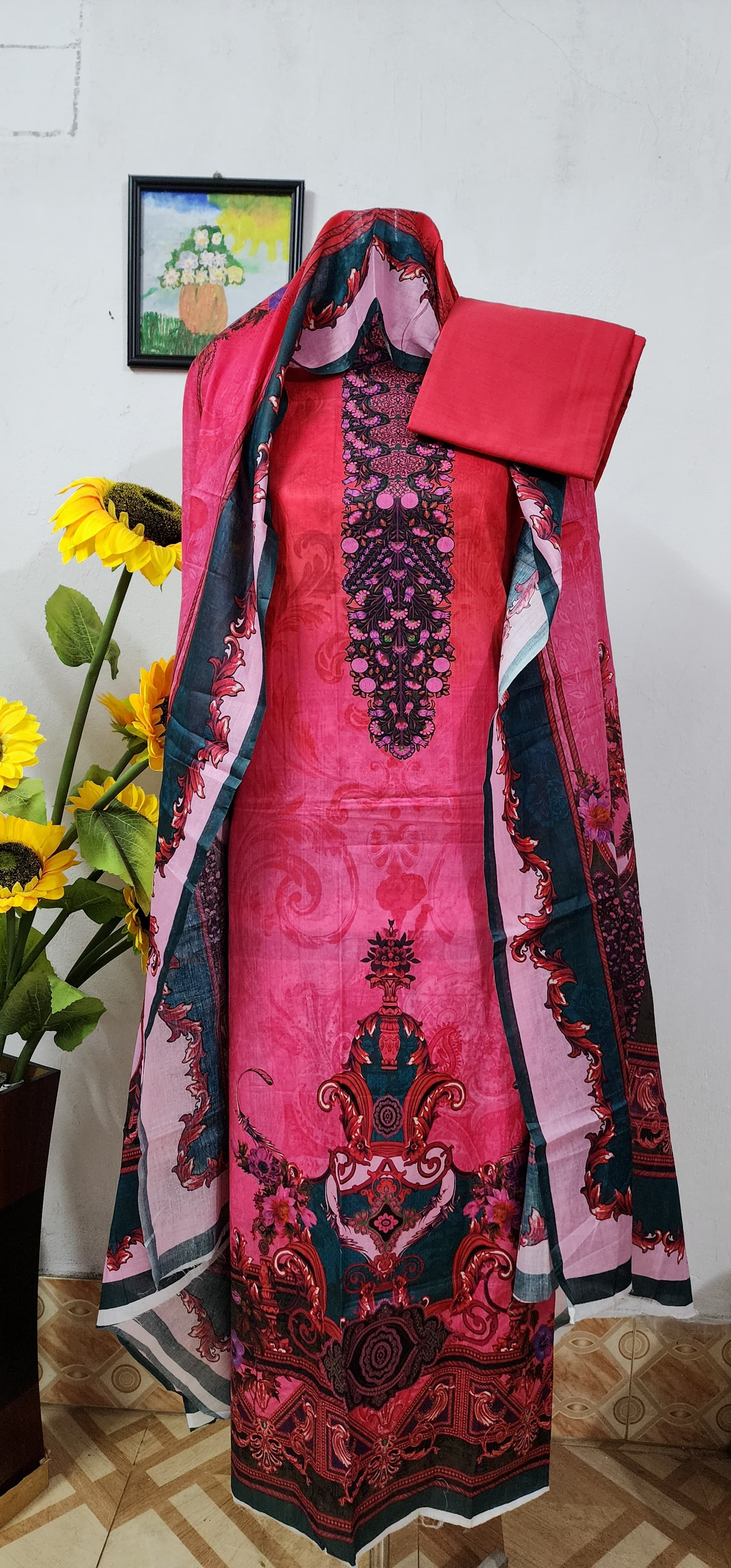 Premium Quality Lawn Three Piece