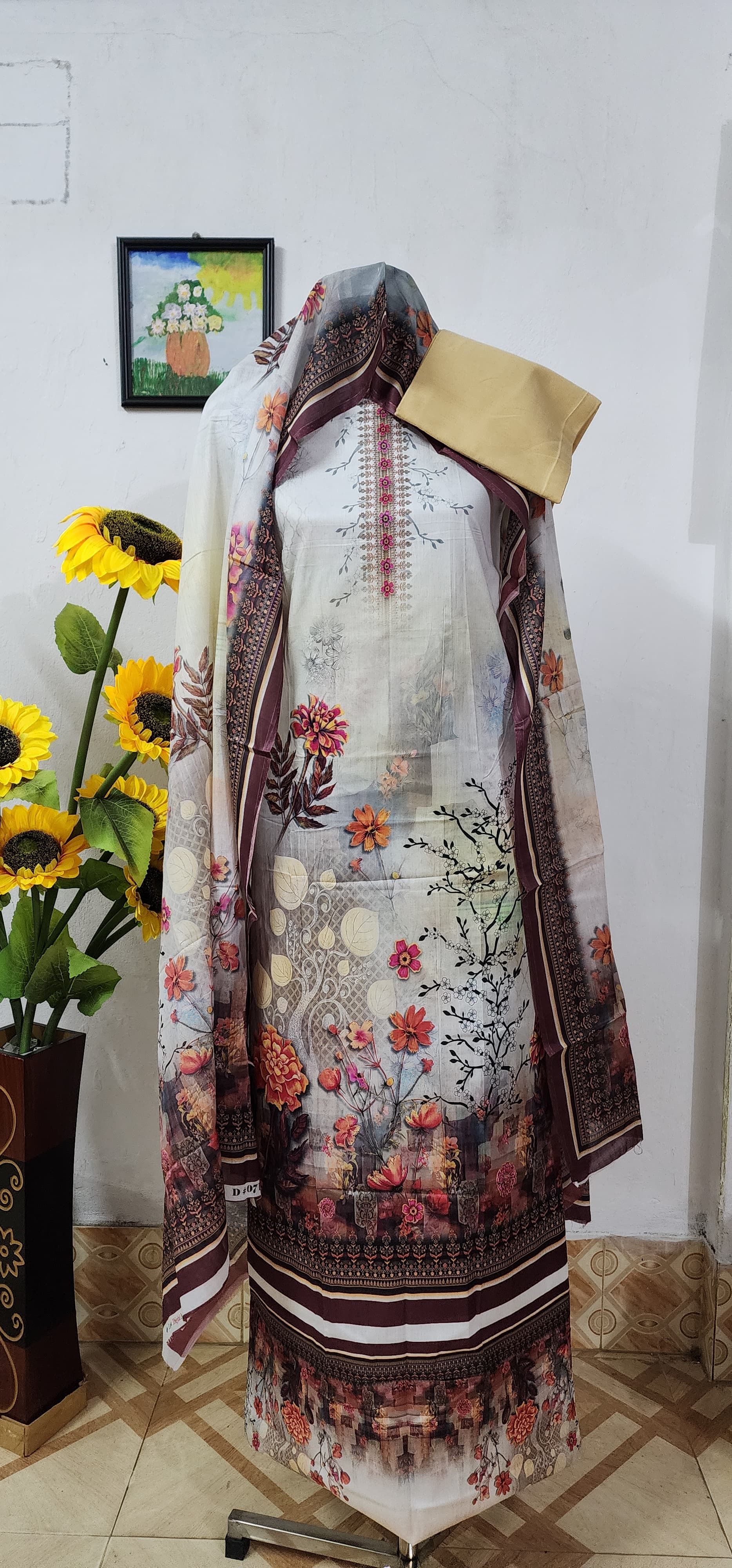 Premium Quality Lawn Three Piece