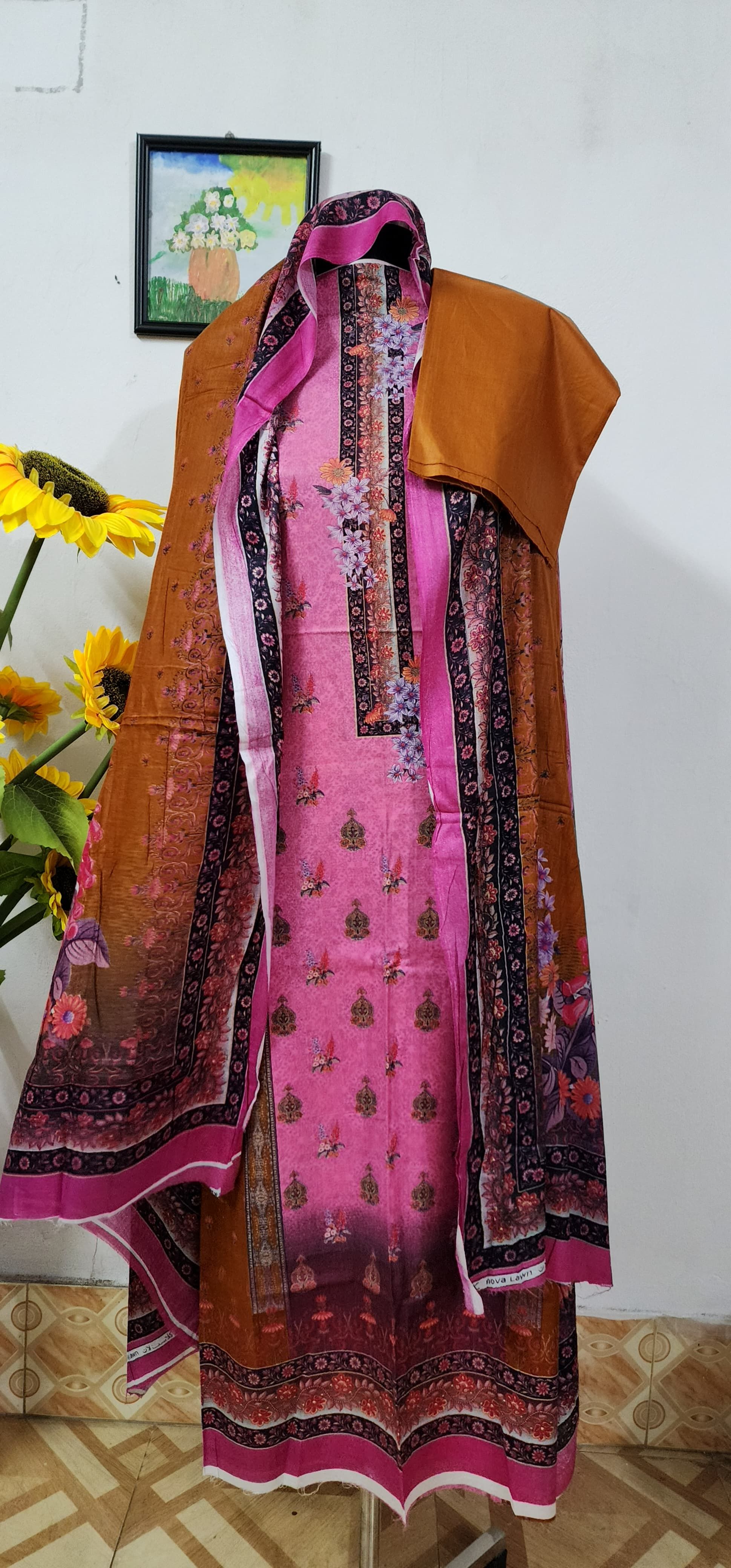 Premium quality Lawn three piece