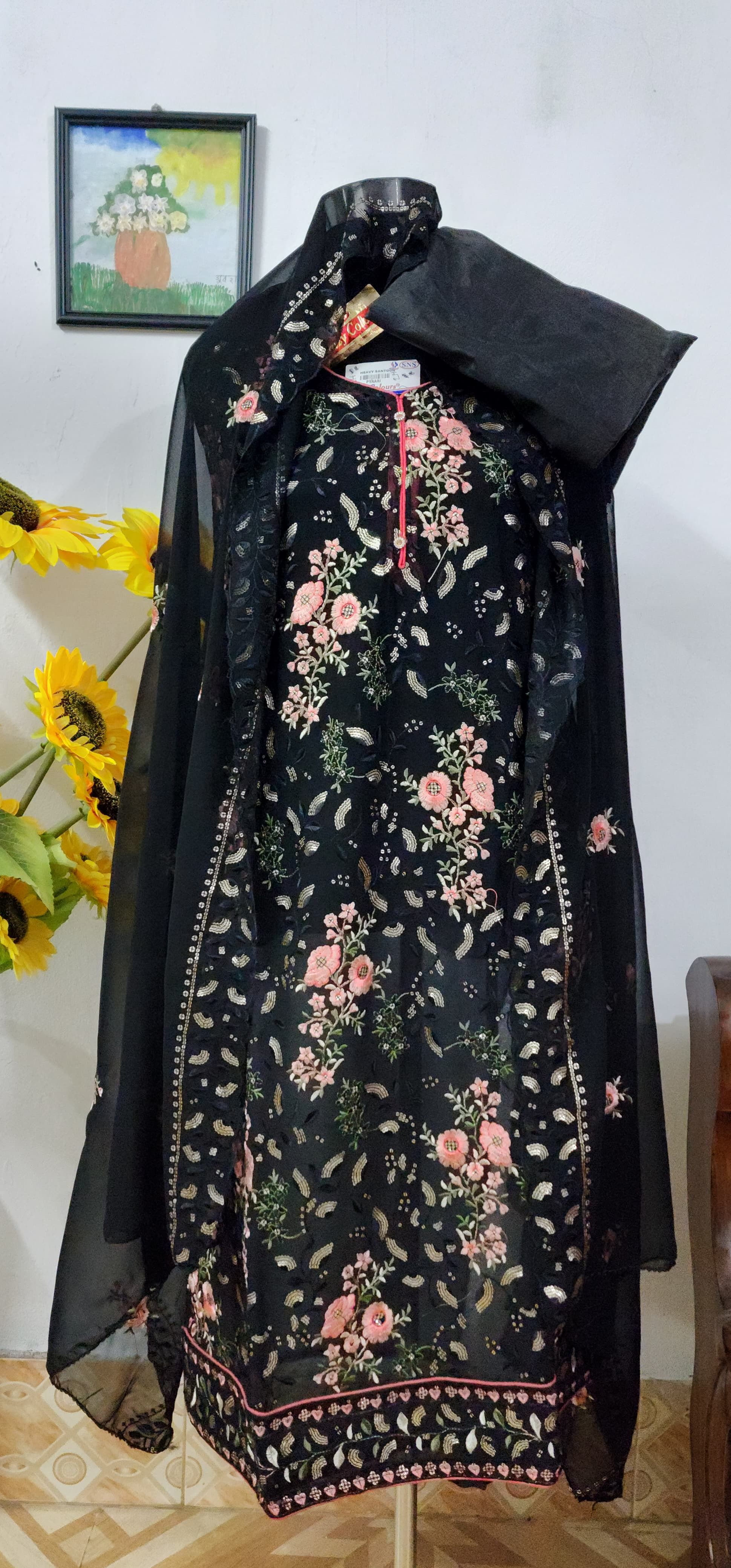 High Quality Indian Georgette Three Piece