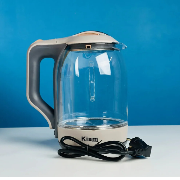 Kiam Electric Kettle BL002 Automatically turns Off – Automatic Over Heat Protection (1.8 L)