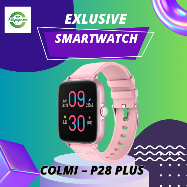 COLMI P28 Plus Calling Smart Watch – (Pink) Color