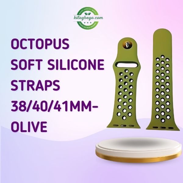 Octopus Soft Silicone Straps 38/40/41mm- Olive