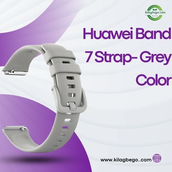 Huawei Band 7 Strap- Grey Color