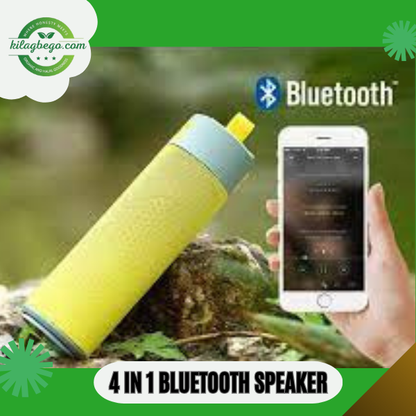 4 in 1 Bluetooth speaker, power bank, selfie stick, flashlight