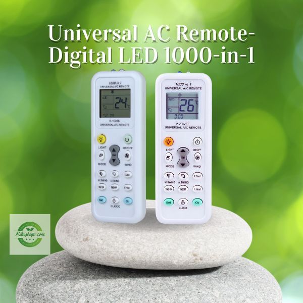 Universal AC Remote- Digital LED 1000-in-1