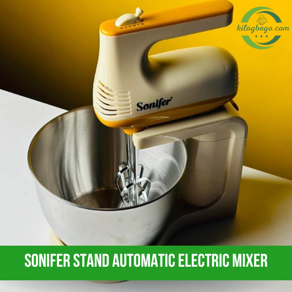 Sonifer Stand Mixer SF-7029 (150W, 3.5L) Stainless Steel bowl 5 speeds automatic electric mixer