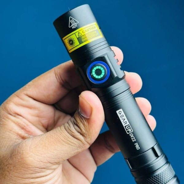 GearUP UV22 PRO Rechargeable UV Fake Money, Checker, Sunglass UV Checker