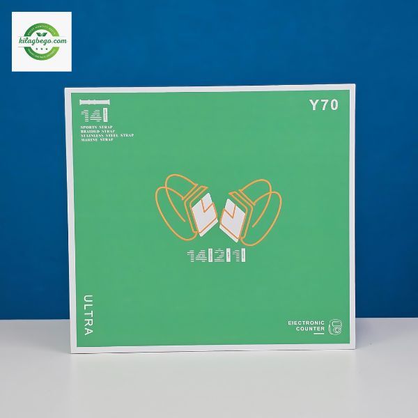 Y70 Ultra Couple Smartwatch With 13 Straps + Digital Tazbi