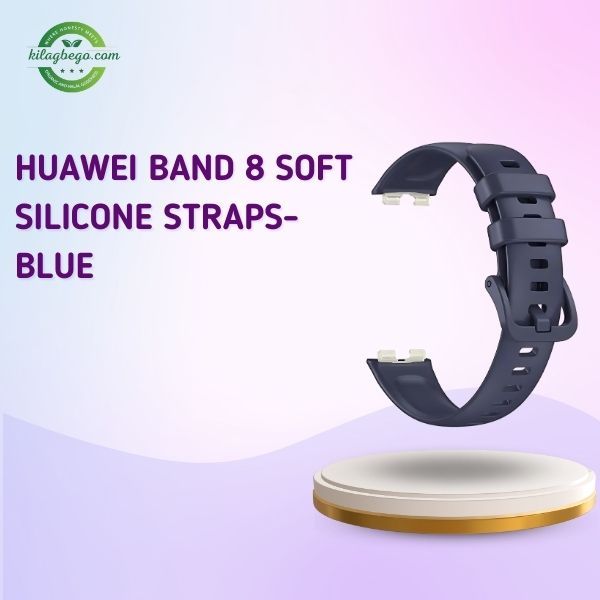 Huawei Band 8 Soft Silicone Straps- Blue