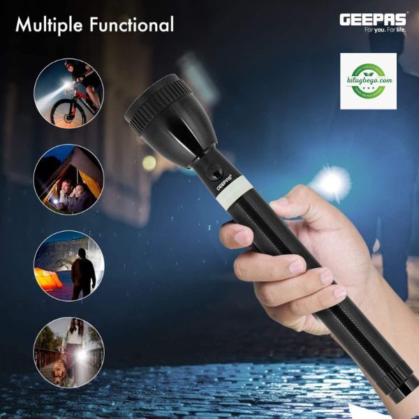 Geepas GFL3803N Rechargeable Flashlight (Original)