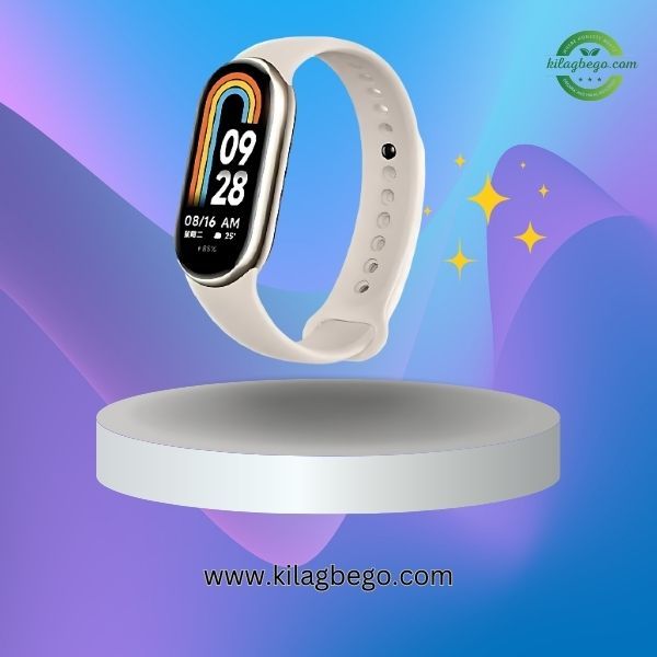 Xiaomi Mi Band 8 Soft Silicone Straps- Grey Color