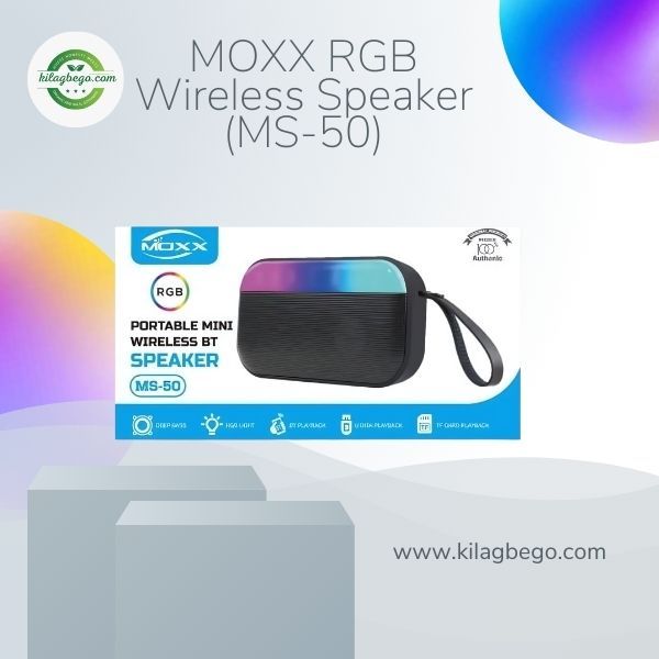 MOXX RGB Wireless Speaker (MS-50)