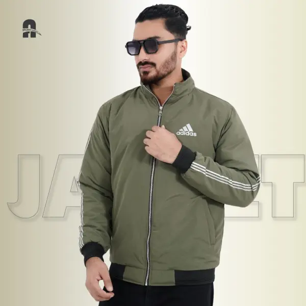 Street Vibe Graphic Padding Jacket for Men