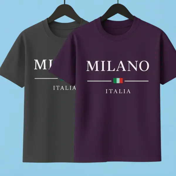 Mens Premium Export Quality DropShoulder 2pcs Combo (Ash-Purple)